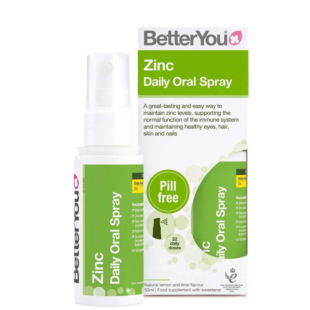 BetterYou Oral Spray Zinc 50ml Image 1