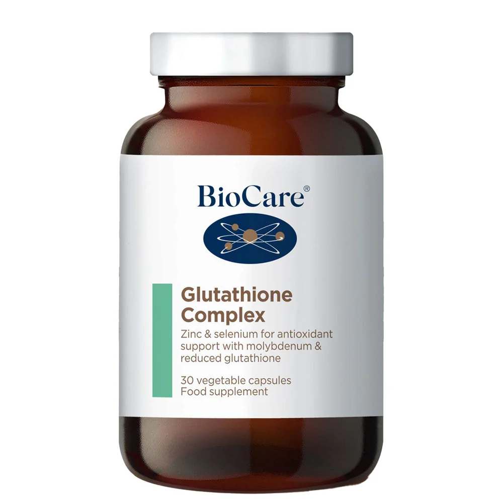 BioCare Antioxidant Supplements Glutathione Complex x 30 Capsules Image 1