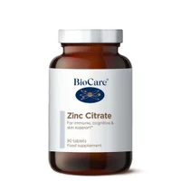 BioCare Minerals Supplements Zinc Citrate x 90 Tablets