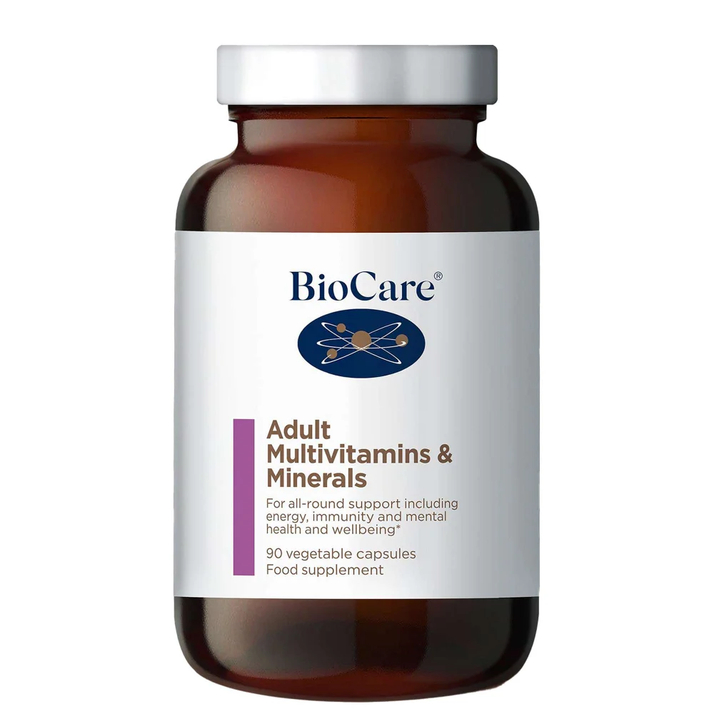 BioCare Adult Multivitamins & Minerals x 90 Capsules Image 1