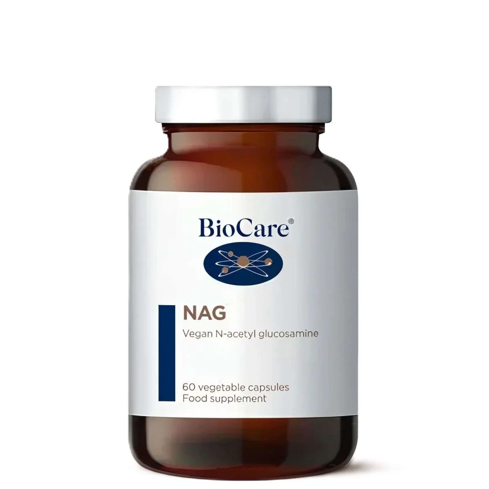 BioCare Nag Vegan N-Acetyl Glucosamine x 60 Capsules Image 1