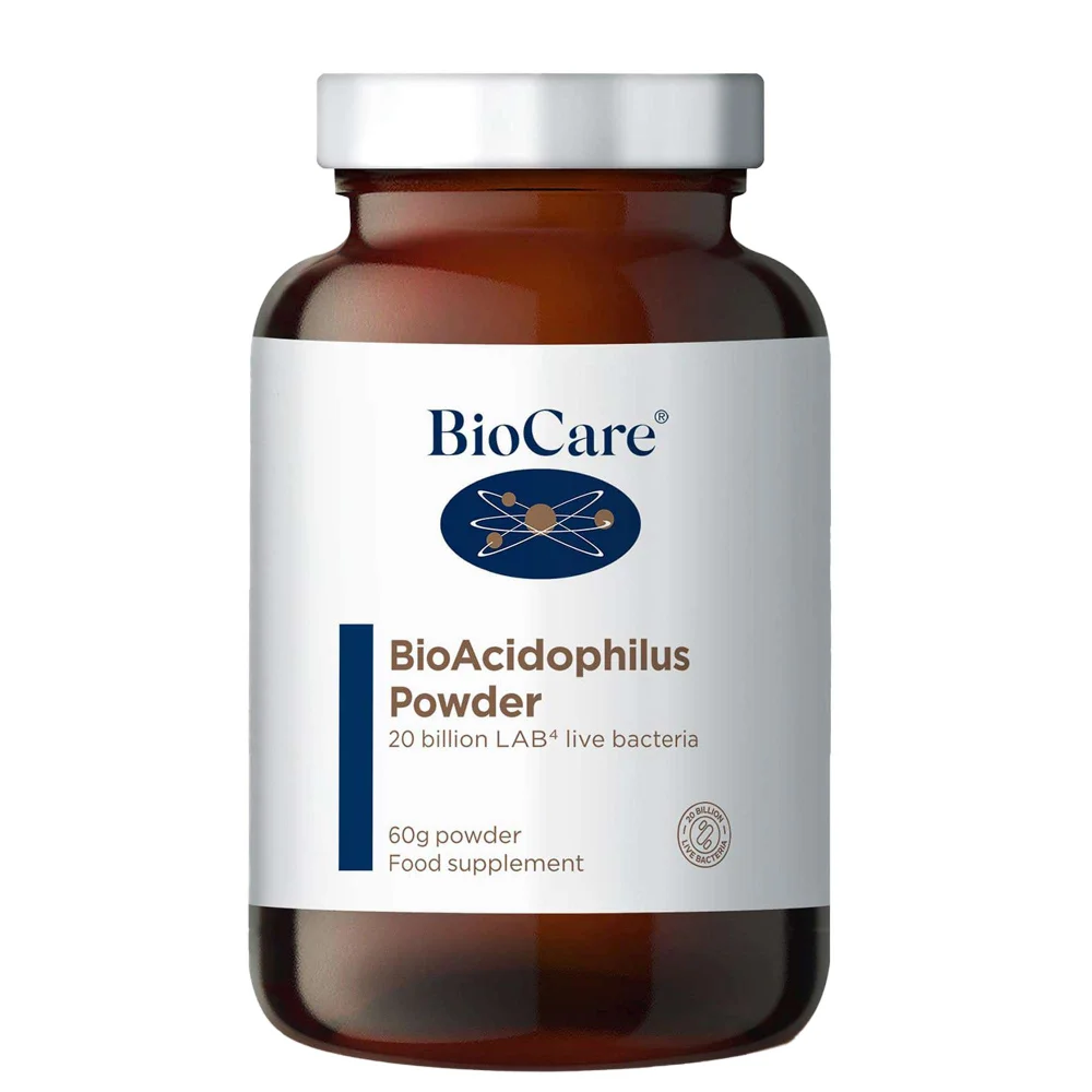 BioCare Digestion Supplements BioAcidophilus Powder 60g Image 1