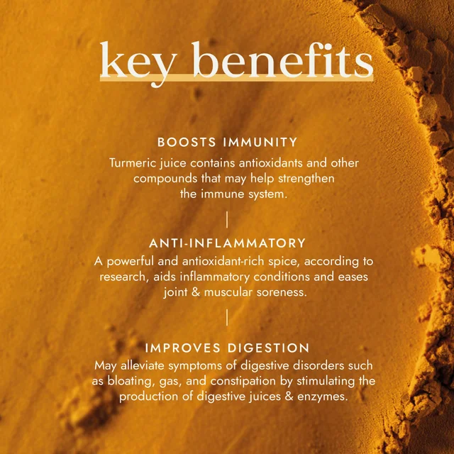 Fushi Natural Cold-Pressed Juices Turmeric Juice 500ml