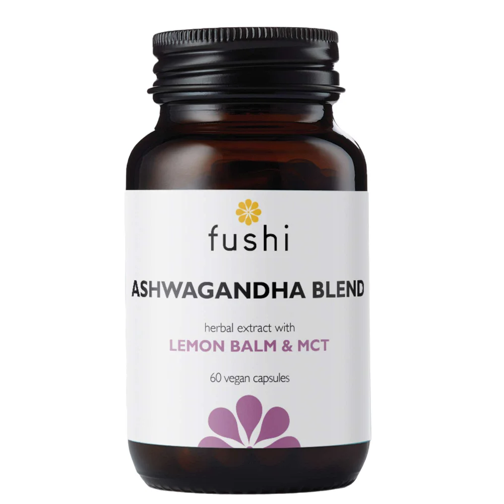 Fushi Herbal & Vitamin Blends Ashwagandha with Vegan MCT Extract x 60 Capsules Image 1