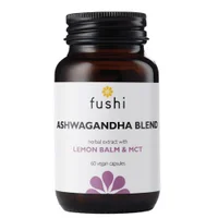 Fushi Herbal & Vitamin Blends Ashwagandha with Vegan MCT Extract x 60 Capsules