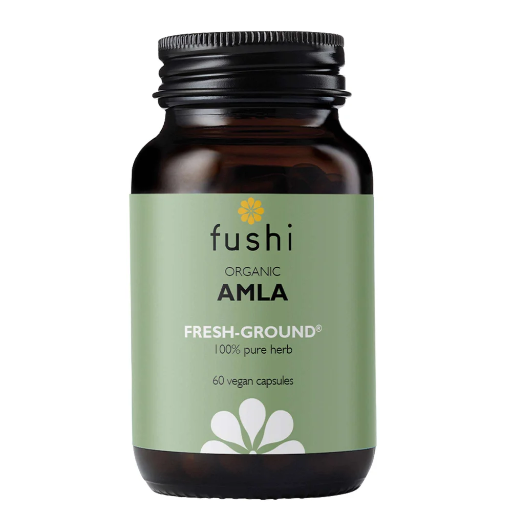 Fushi Single Herb Supplements Organic Amalaki (Amla) x 60 Capsules Image 1