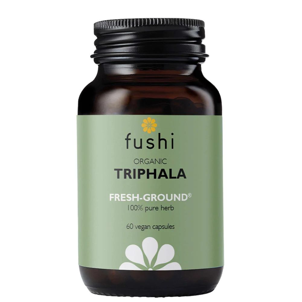 Fushi Single Herb Supplements Organic Triphala x 60 Capsules Image 1