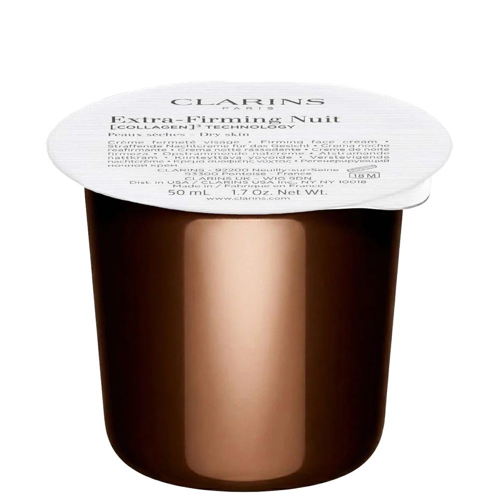 Clarins Extra-Firming Night Cream Refill Dry Skin 50ml Image 1