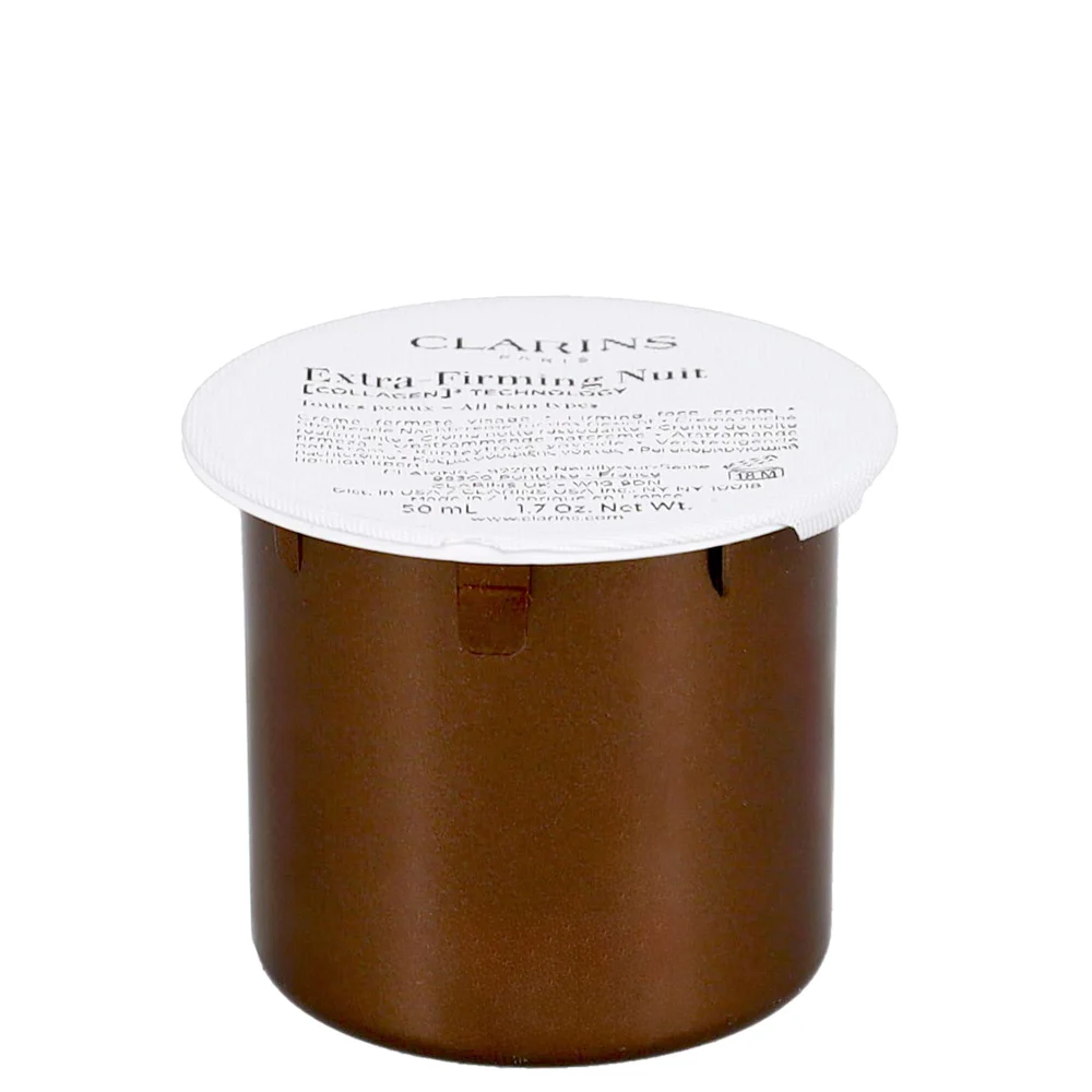 Clarins Extra-Firming Night Cream Refill All Skin Types 50ml Image 1