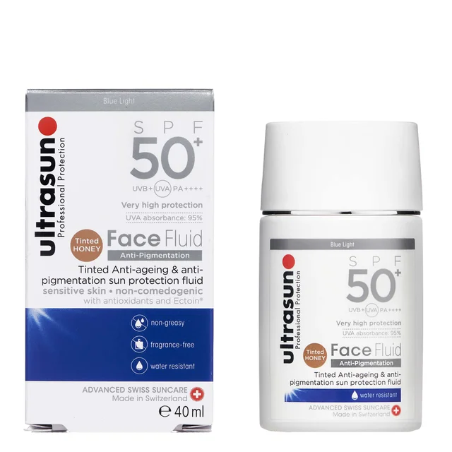 Ultrasun Face Fluid Tinted Anti Pigmentation SPF50+ 40ml