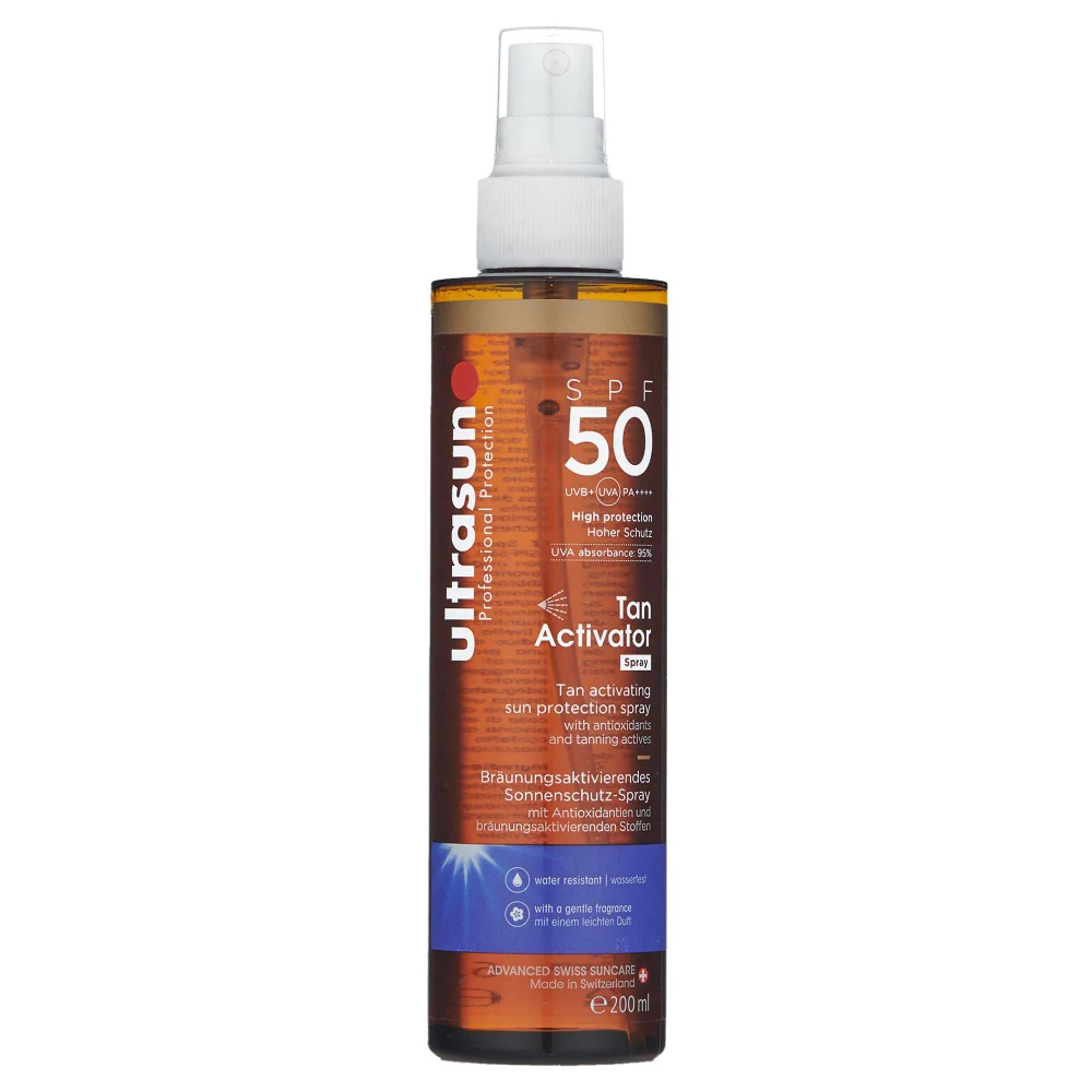 Ultrasun Body Tan Activator SPF50 200ml Image 1