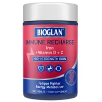 Bioglan Immune Recharge Fatigue Fighter Energy Metabolism x 30 Capsules - undefined undefined