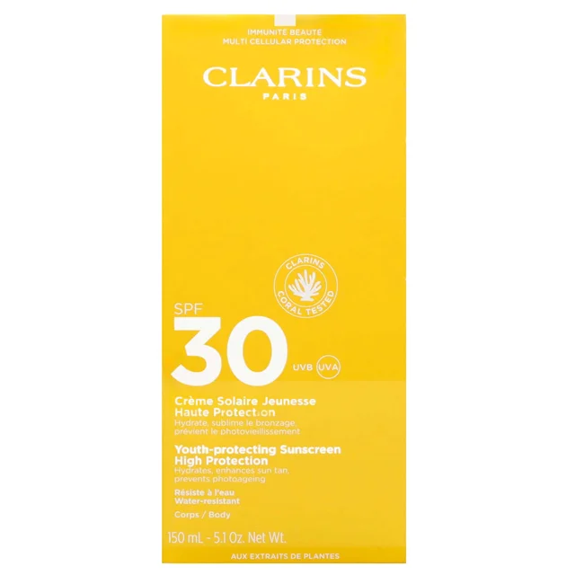 Clarins Youth-Protecting Sunscreen High Protection SPF30 150ml