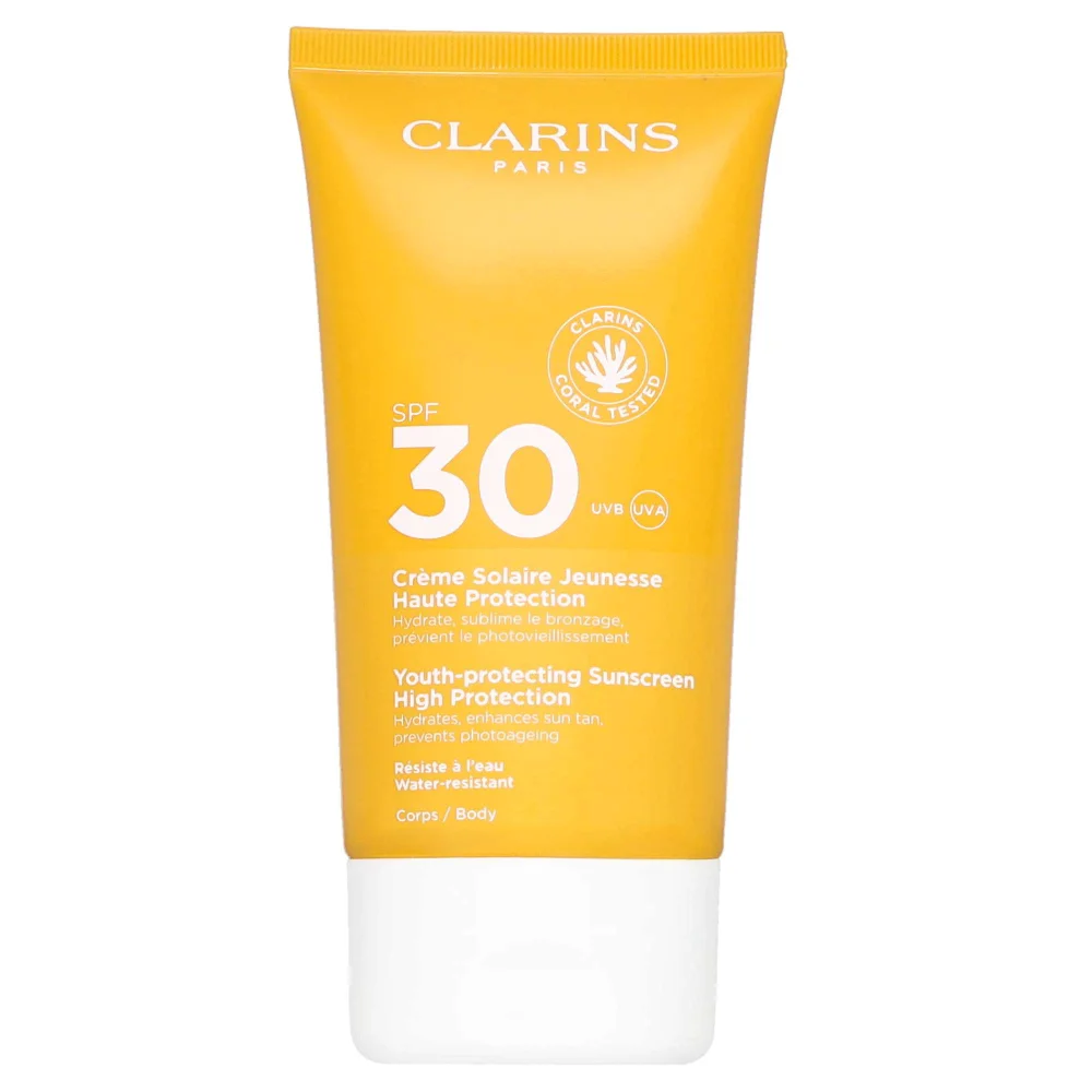Clarins Sun Care Youth-Protecting Sunscreen High Protection SPF30 150ml Image 1
