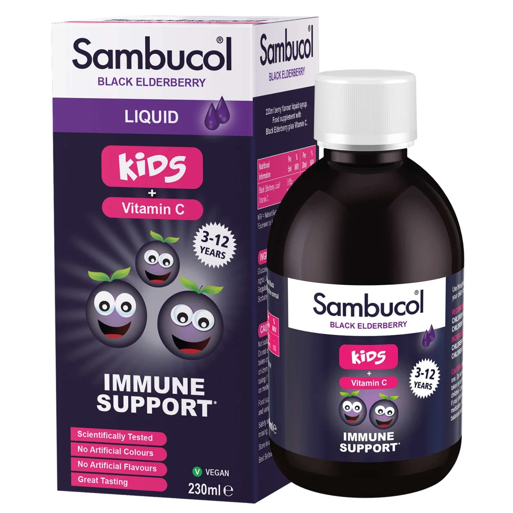 Sambucol Kids Liquid 230ml Image 1