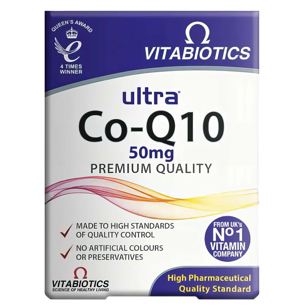 Vitabiotics Ultra Co-Q10 50mg Tablets x 60 Image 1
