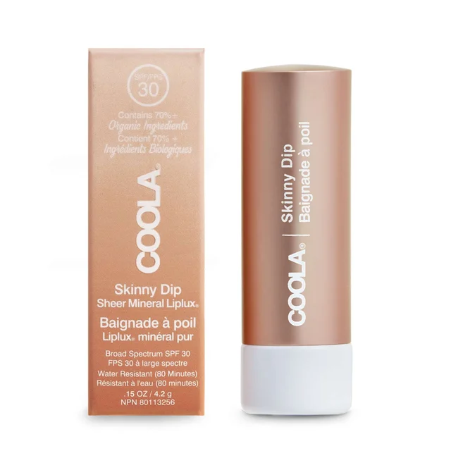 Coola Lip Care Mineral Liplux SPF30 Skinny Dip