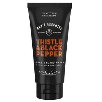 Scottish Fine Soaps Company Thistle & Black Pepper Face & Beard Wash 150ml