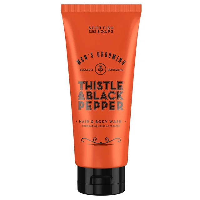 Scottish Fine Soaps Company Thistle & Black Pepper Hair & Body Wash 200ml