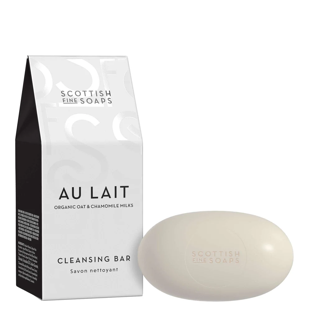 Scottish Fine Soaps Company Au Lait Cleansing Bar 100g Image 1