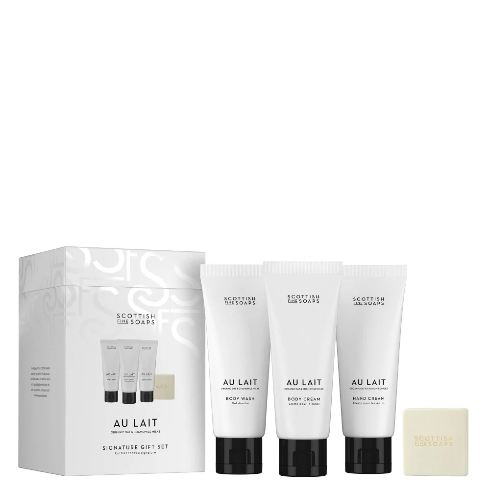 Scottish Fine Soaps Company Au Lait Signature Gift Set Image 1