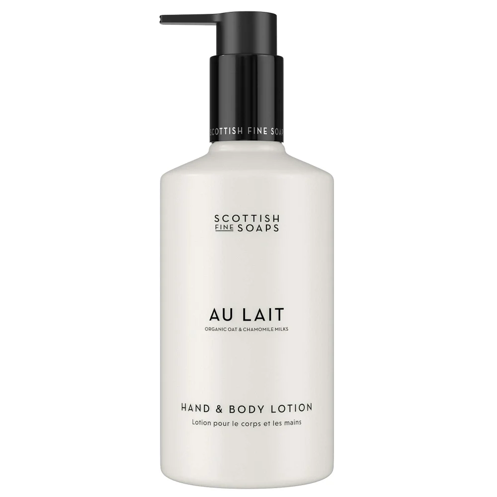 Scottish Fine Soaps Company Au Lait Hand & Body Lotion 300ml Image 1