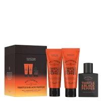 Scottish Fine Soaps Company Thistle & Black Pepper Well Groomed Gift Set