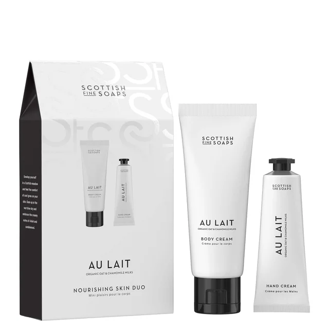 Scottish Fine Soaps Company Au Lait Nourishing Skin Duo