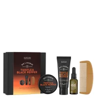Scottish Fine Soaps Company Thistle & Black Pepper Complete Beard Care Kit - undefined undefined