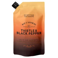Scottish Fine Soaps Company Thistle & Black Pepper All-In-One Wash 1200ml - undefined undefined