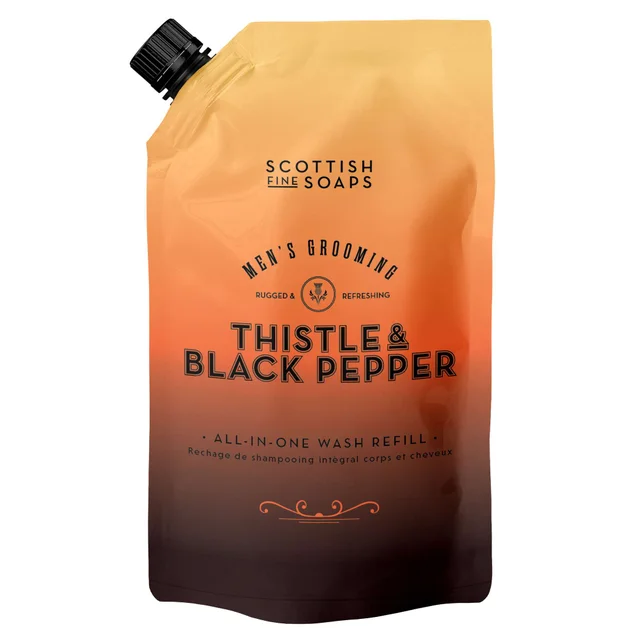 Scottish Fine Soaps Company Thistle & Black Pepper All-In-One Wash 1200ml