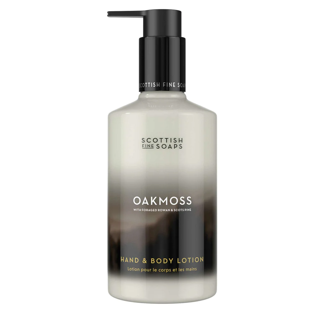Scottish Fine Soaps Company Oakmoss Hand & Body Lotion 300ml Image 1