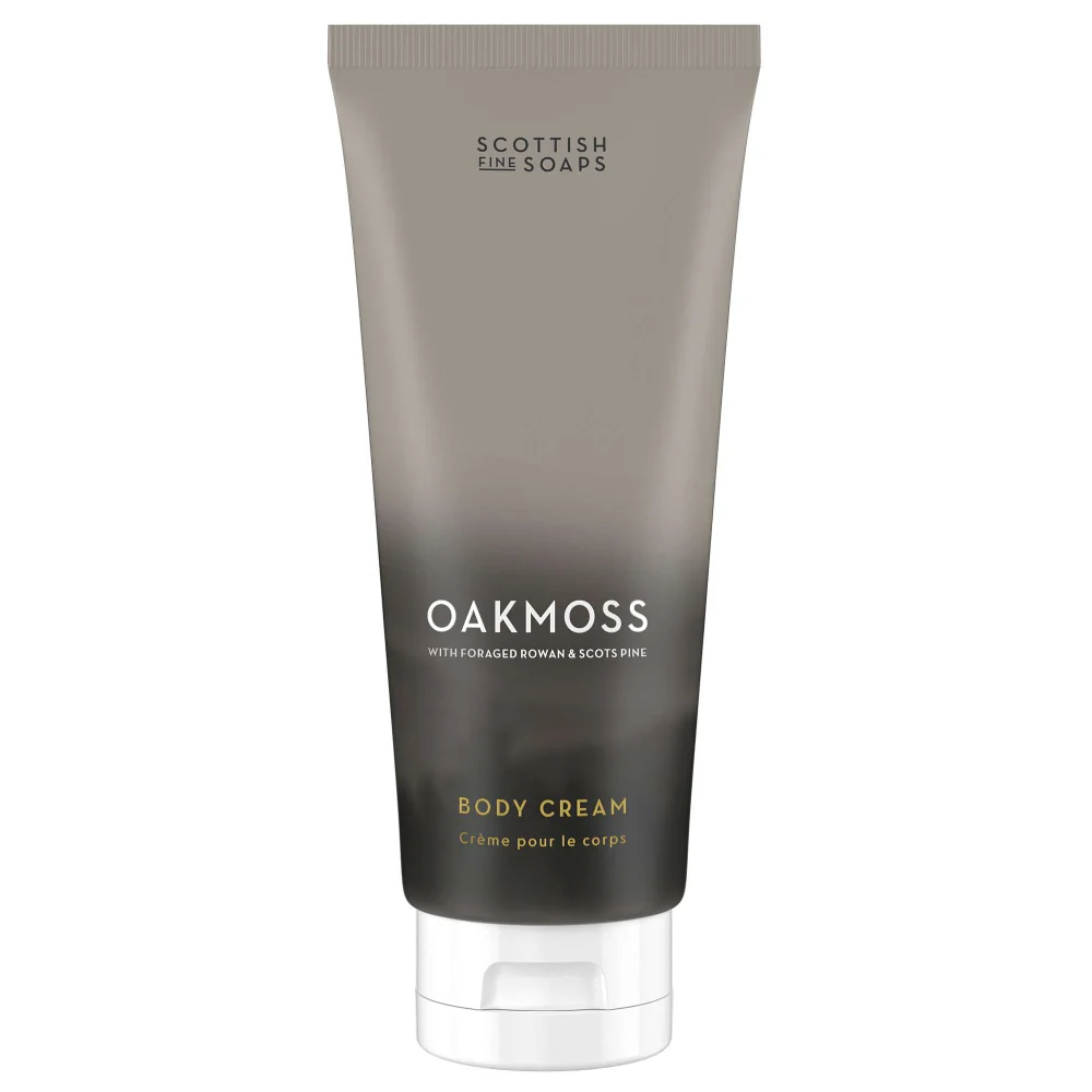 Scottish Fine Soaps Company Oakmoss Body Cream 200ml Image 1