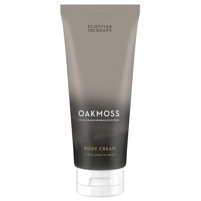 Scottish Fine Soaps Company Oakmoss Body Cream 200ml