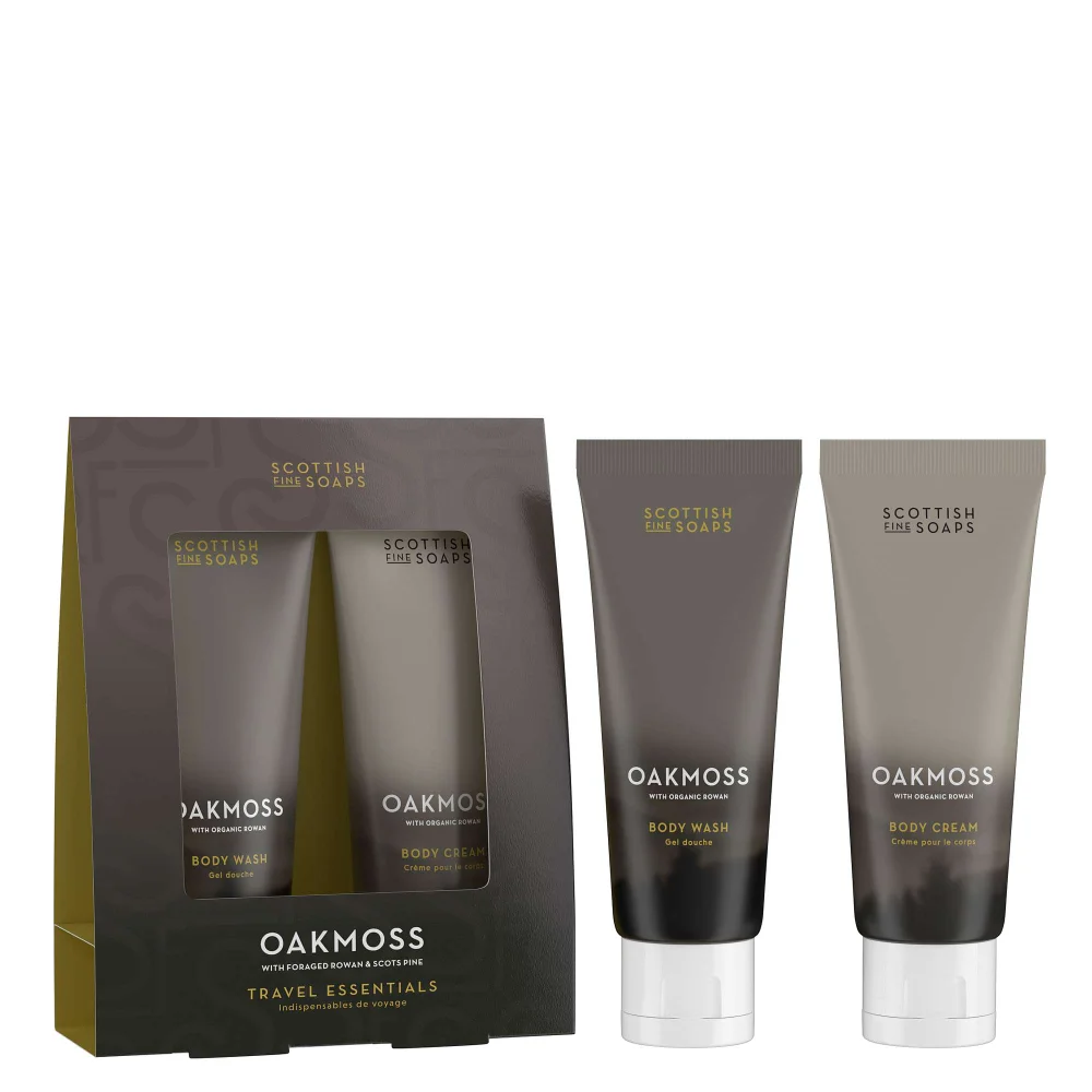 Scottish Fine Soaps Company Oakmoss Travel Essentials Image 1