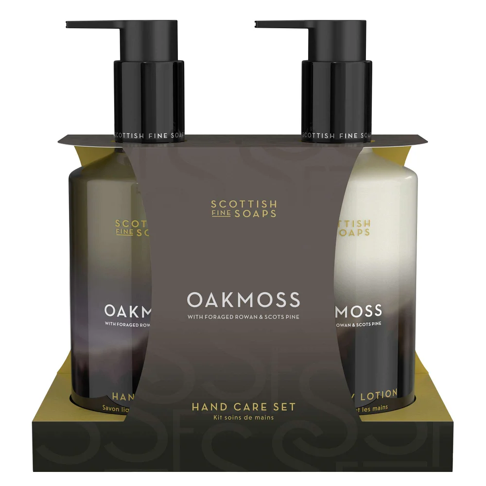 Scottish Fine Soaps Company Oakmoss Hand Care Set Image 1