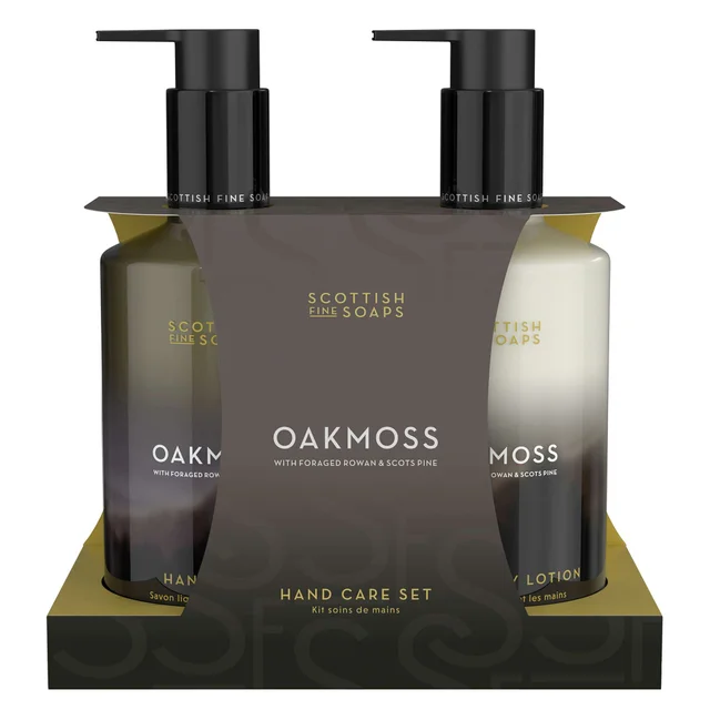 Scottish Fine Soaps Company Oakmoss Hand Care Set