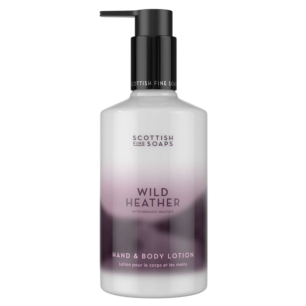 Scottish Fine Soaps Company Wild Heather Hand & Body Lotion 300ml Image 1
