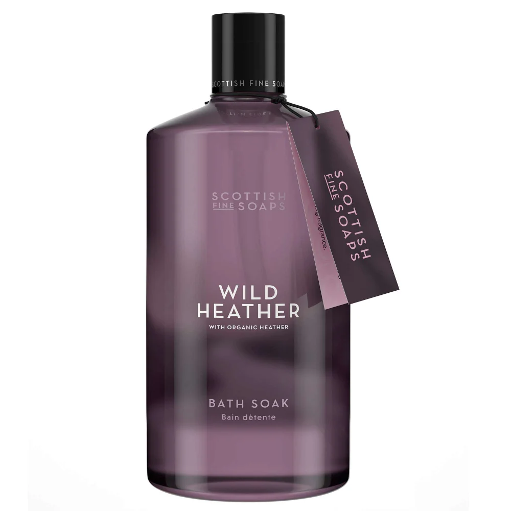Scottish Fine Soaps Company Wild Heather Bath Soak 500ml Image 1