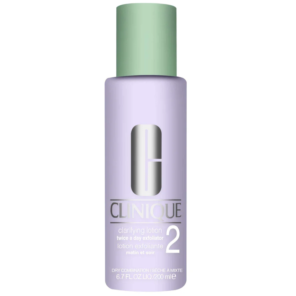 Clinique Clarifying Lotion Twice A Day Exfoliator 2 for Dry and Combination Skin 200ml / 6.7 fl.oz. Image 1