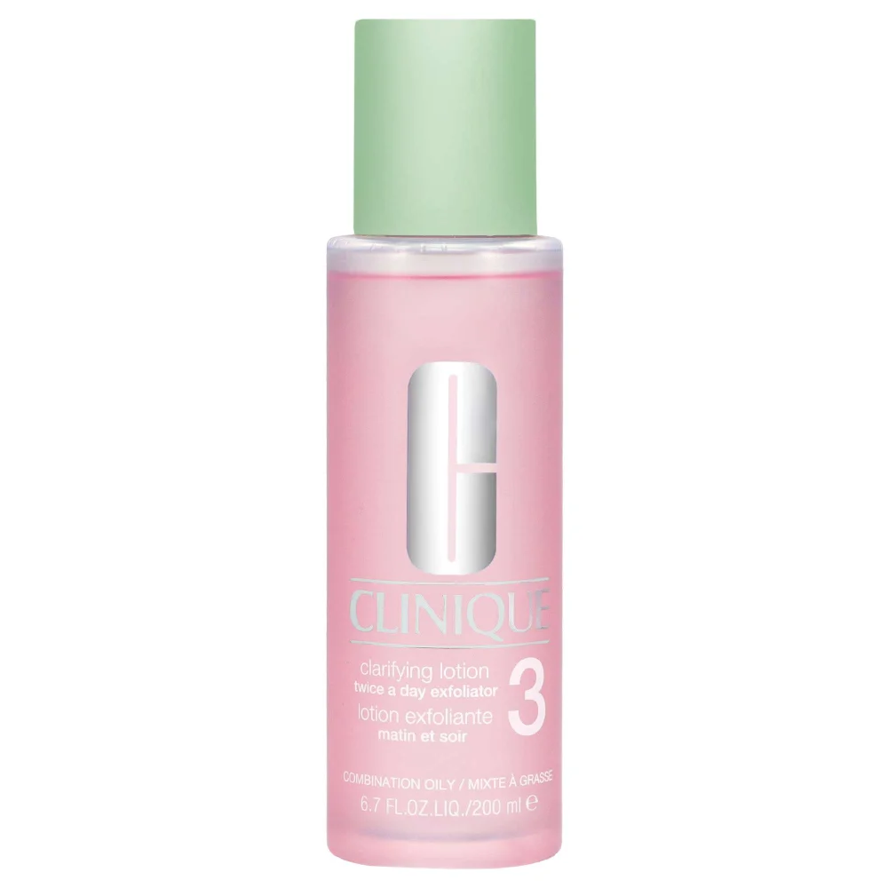 Clinique Clarifying Lotion Twice A Day Exfoliator 3 for Combination and Oily Skin 200ml / 6.7 fl.oz. Image 1