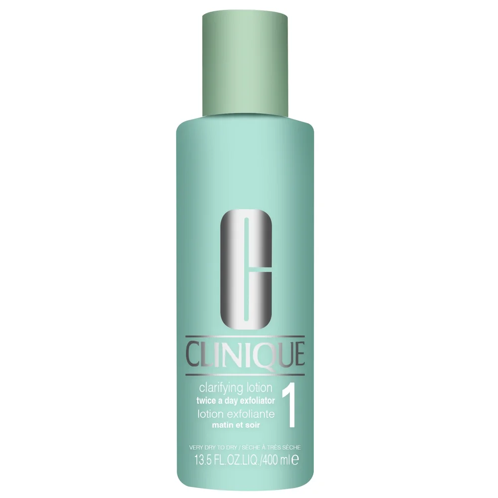 Clinique Clarifying Lotion Twice A Day Exfoliator 1 for Very Dry to Dry Skin 400ml / 13.5 fl.oz. Image 1