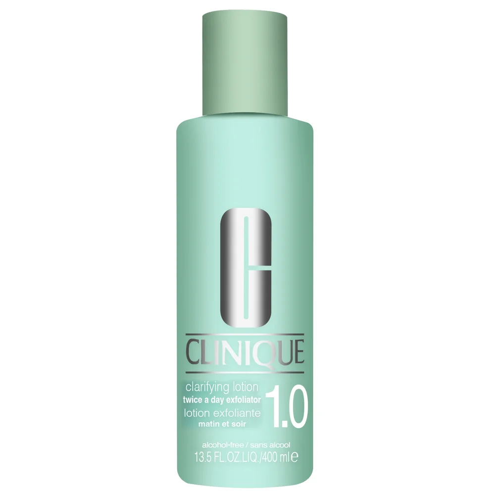 Clinique Clarifying Lotion Twice A Day Exfoliator 1.0 for Dry and Sensitive Skin 400ml / 13.5 fl.oz. Image 1