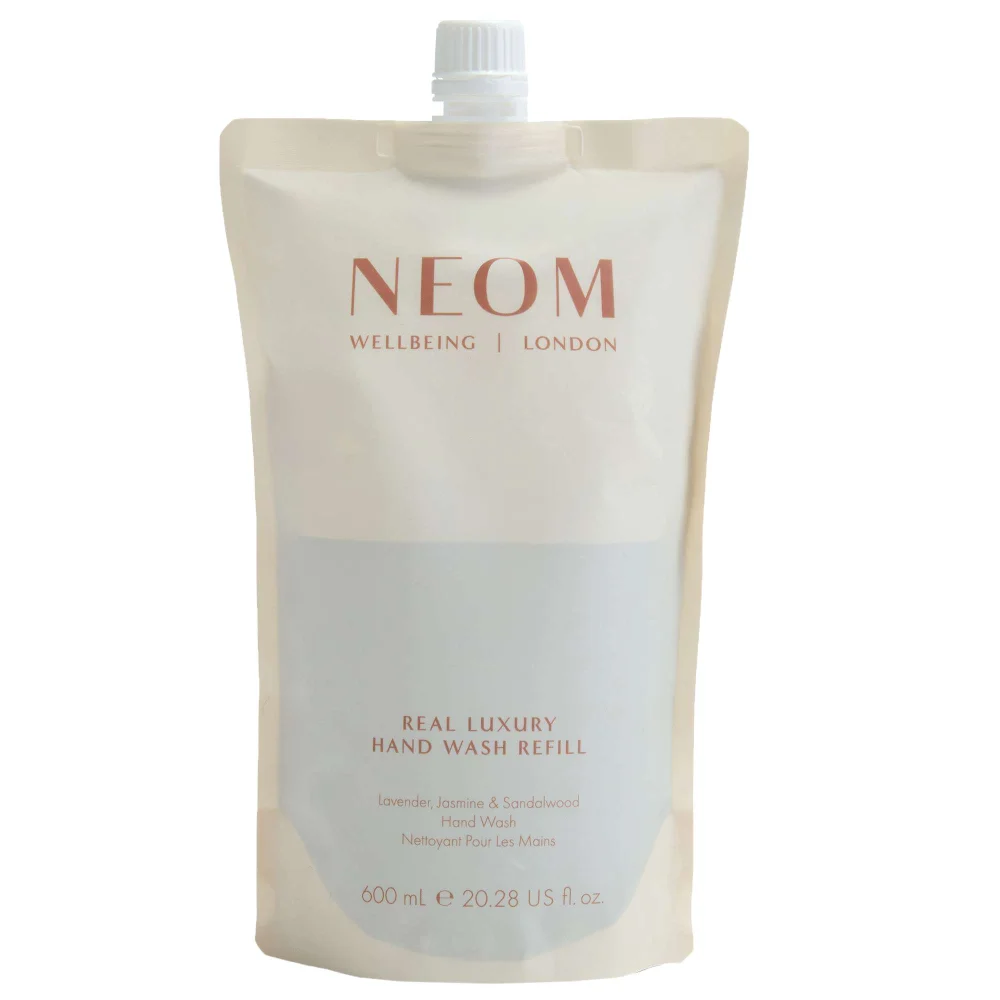 Neom Wellbeing London Real Luxury Hand Wash Refill 600ml Image 1