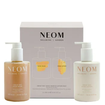 Neom Wellbeing London Great Day Hand Wash & Lotion Duo