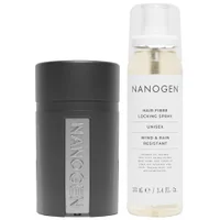 Nanogen Duo: Keratin Hair Fibres 1 Month Dark Blonde 15g & Hair Fibre Locking Spray 100ml - undefined undefined