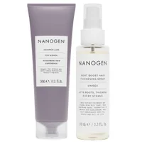 Nanogen Duo: Hair Thickening Shampoo 240ml & Root Boost Hair Thickening Spray 100ml
