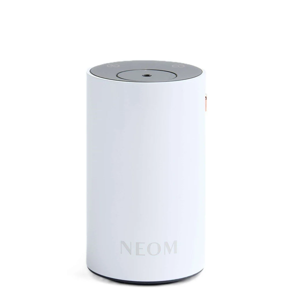 Neom Wellbeing London Pod Mini+ Waterless Essential Oil Diffuser White Image 1