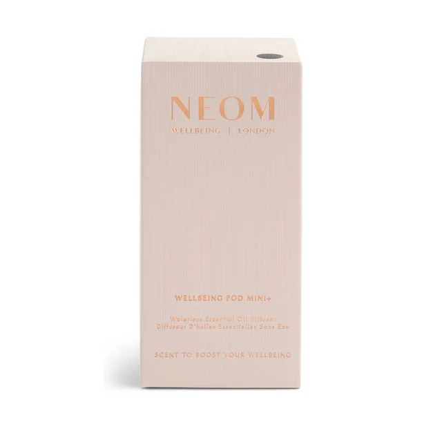 Neom Wellbeing London Pod Mini+ Waterless Essential Oil Diffuser Black