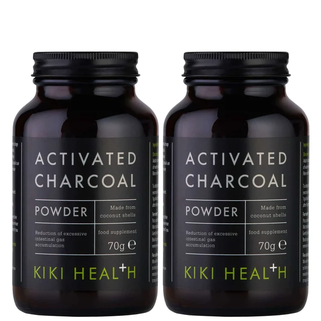 KIKI Health Bundles Activated Charcoal Powder 2 x 70g